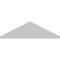 Ekena Millwork Peaked Cap Smooth Architectural Grade PVC Pediment, 26"W x 7-1/2"H x 2"P (Pitch 6/12) PEDPS026X075PKC00 - alternate 6